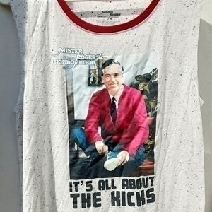Mr. Roger's "Its All About The Kicks" Tank Top